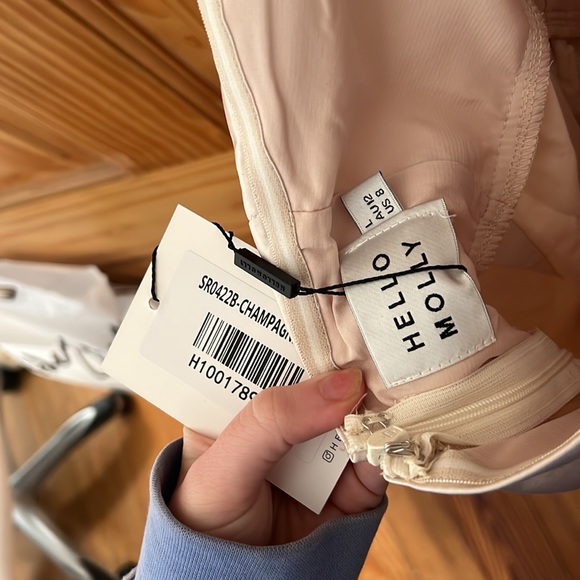 Hello Molly Satin Halter Dress - Picture 4 of 4